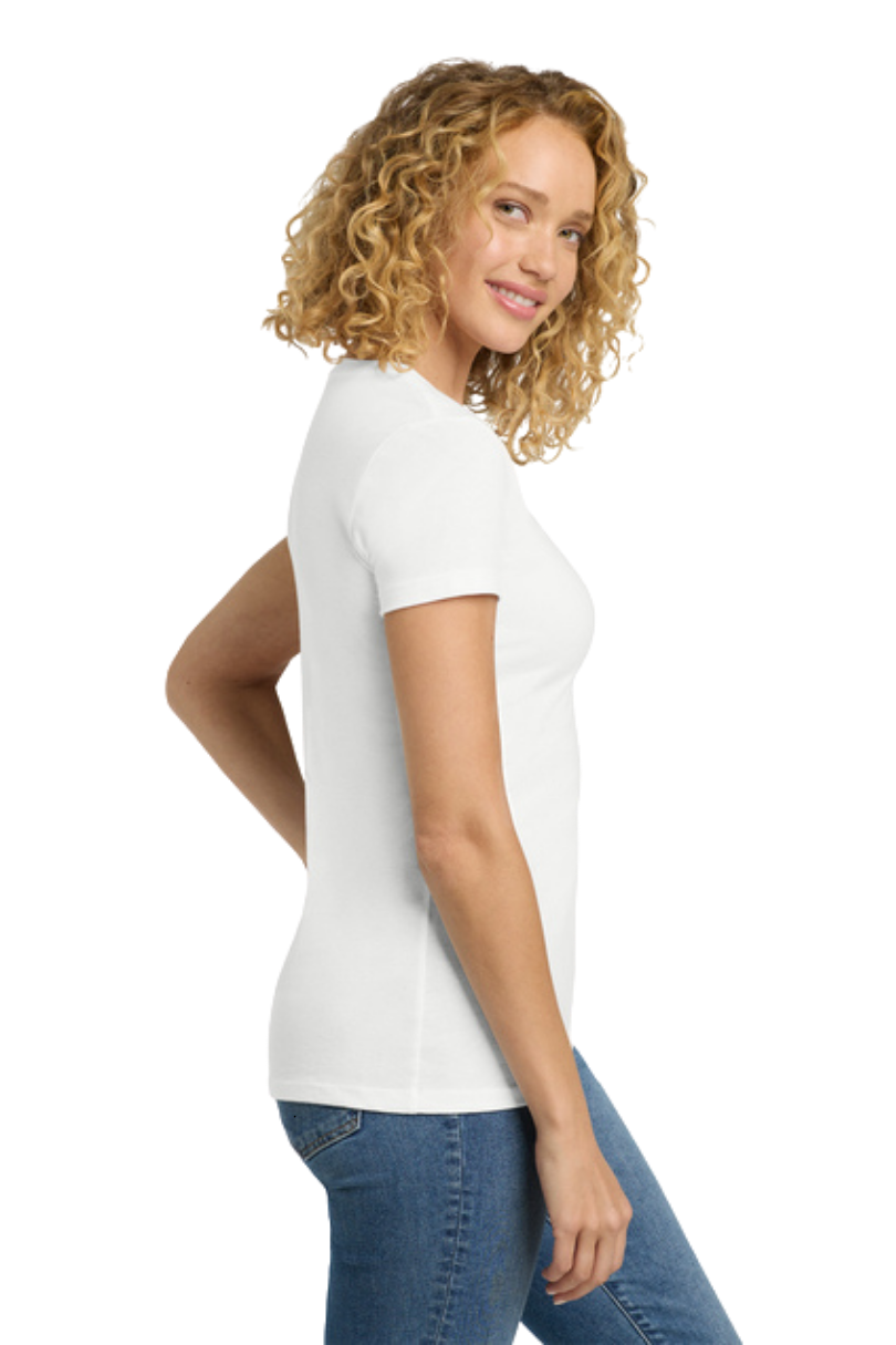 Womans short sleeve fitted tee